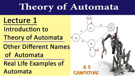 AUTOMATA THEORY .